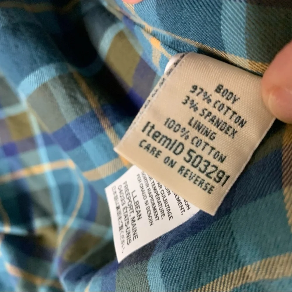 LL Bean Women's Blue BeanFlex Utility Jacket, Lined MP - Picture 8 of 10